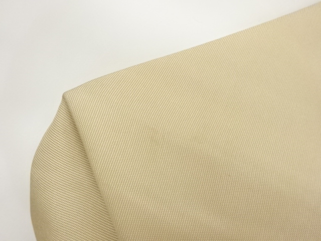  作家物　塩瀬金彩手描き笹模様名古屋帯